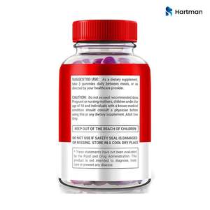 Gomitas para Aumentar la Testosterona con Hierbas y Aminoácidos para la Fuerza y Vitalidad del Testosterona - Product Image 2