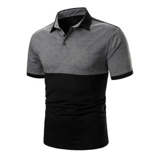 Chemises décontractées pour hommes de haute qualité en tissu jersey respirant, léger et tendance, personnalisables OEM, vente en gros directe d'usine - Product Image 3