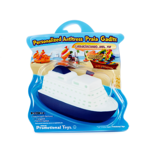 Gadget Antistress Personalizzati a Forma di Nave da Spiaggia, Giocattoli Promozionali - Product Image 2