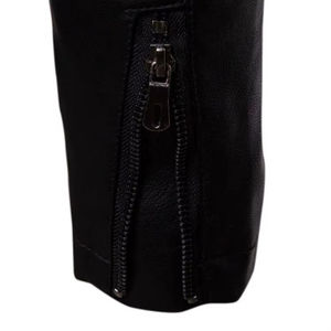 แจ็กเก็ตหนังสำหรับผู้ชายเสื้อแจ็คเก็ตหนัง PU มีซิปสำหรับ2025ฤดูใบไม้ร่วงสไตล์ยอดนิยม - Product Image 5