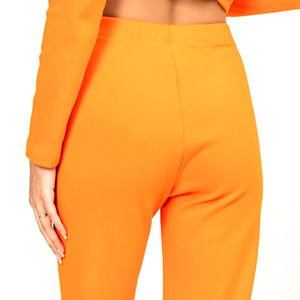 Pantalones Rectos de Moda Urbana para Mujer, Corte Regular, Cintura Media, Lona Ecológica, Transpirable, Más Vendidos, Mejor Calidad - Product Image 6