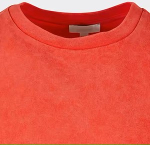 300 GSM T-shirts surdimensionnés bouffée DTG impression poids lourd qualité supérieure col rond Logo personnalisé broderie solide prix de gros - Product Image 4