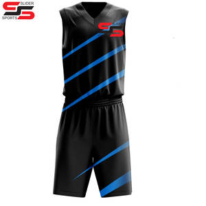 Ensemble d'uniformes de basket-ball personnalisé confortable et respirant maillot de basket-ball équipe nom de l'équipe uniforme de basket-ball de l'équipe - Product Image 4