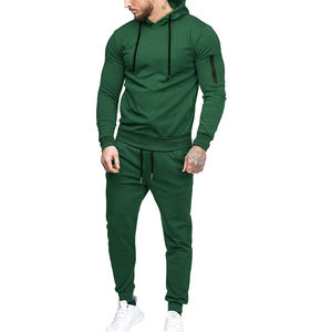 Survêtements pour hommes Ensemble 2 pièces Automne Hiver Mode décontractée Tenues de jogging imprimées avec lettres Survêtements à capuche Tenue de survêtement - Product Image 2