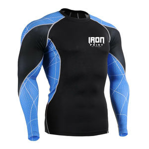 Maillot de bain de compression respirant 100% en spandex/polyester pour hommes, vêtements de sport de plein air pour hommes - Product Image 4