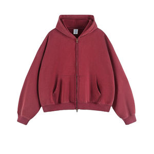 Hoodies Hiver Long À Capuche Adulte Acide Lavage Imprimer En Gros - Product Image 3