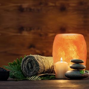 Diffuseur d'aromathérapie de hautes lampes à sel de forme ronde de l'Himalaya dans des tailles personnalisées, meilleure lampe à sel de thérapie, lampes à sel de l'Himalaya - Product Image 6