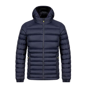 Chaqueta acolchada de invierno para hombre, Abrigo acolchado de moda de invierno personalizado para deportes al aire libre, lona con capucha, venta al por mayor en línea - Product Image 5