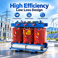 Transformateur sec triphasé en résine moulée série SCB, non inflammable, unité de distribution d'énergie 10KV à 400V