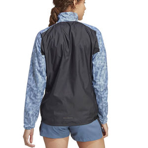Veste coupe-vent légère et imperméable pour femme avec broderie, réversible et écologique pour la course à pied, la randonnée et les sports - Product Image 3
