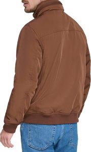 Chaquetas de bombardero Letterman de alta calidad, cuerpo de lana, Mangas de cuero genuino, ropa de invierno, chaqueta de bombardero elegante para hombre - Product Image 6