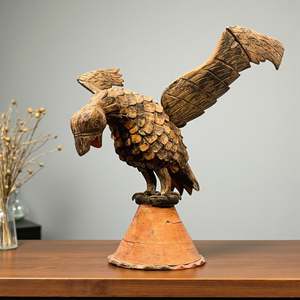 Artisanat en bois rustique : design d'oiseaux en bois - Product Image 2