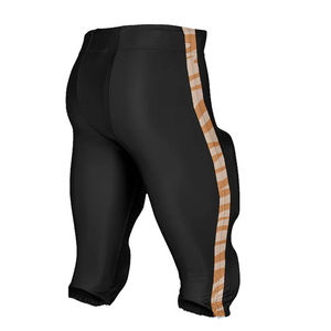 Pantalones integrados acolchados con faja de fútbol americano para entrenamiento, pantalones acolchados de fútbol americano completamente personalizados - Product Image 3