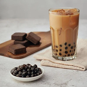 Milktea tostada y mezcla de perlas de tapioca embalaje instantáneo para usar con crema cremosa y azúcar moreno 2024 - Product Image 5