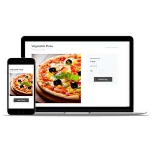 小吃店网站 | 网站设计与网页开发 | 移动应用开发