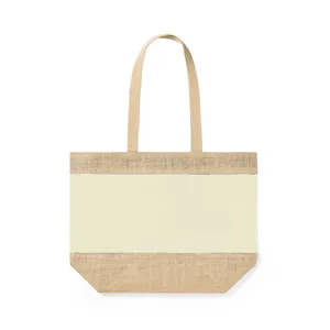 Borse Personalizzate in Juta e Cotone Raxnal, Gadget Personalizzati per Uso Promozionale - Product Image 3