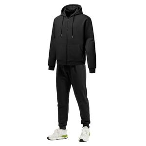 Conjunto de sudaderas con capucha y pantalón de servicio OEM, chándales con logotipo personalizado para mujer, cremallera para venta al por mayor, ropa de mujer de buena calidad - Product Image 3