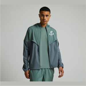 Chaqueta Cortavientos Impermeable y Transpirable con Capucha Plegable para Hombre, con Cremallera, para Correr y Lluvia - Product Image 3