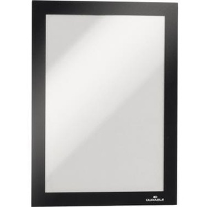 Marco Magnético DURAFRAME DIN A5 en Negro, Paquete de 2 Unidades, Producto de Presentación Duradero - Product Image 1