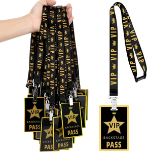 Kunshan krell Vente en gros couleur personnalisée personnalité logo pvc id carte lanière carte d'exposition VIP Lanyard Passes carte de visite - Product Image 1