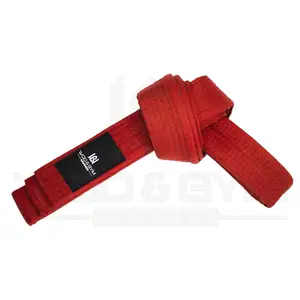 Wholesale custom made high quality multi colors martial arts top quality Brazilian Jiu Jitsu karate Bjj belts
