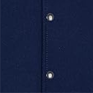 Men Premium navy Blue and Grey Varsity Jacket Authentic Letterman Bomber with Leather Look Contrast Sleeves - Product Image 4