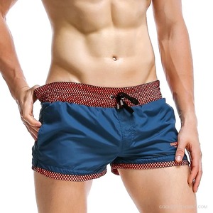 2025 été Hip Hop séchage rapide maillots de bain écologique Boxer slips Surf Board Shorts taille élastique solide attaché maillot de bain - Product Image 1