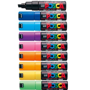 Phổ biến <span class=keywords><strong>Uni</strong></span> <span class=keywords><strong>posca</strong></span> đục Bút đánh dấu vĩnh viễn cho kim loại, thủy tinh, nhựa, gỗ, sản xuất tại Nhật Bản - Product Image 3