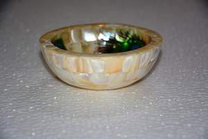 Mother of Pearl Food Serving Bowl in Bone Inlay with Latest Design Perfect <b>for</b> Elegant <b>Home</b> Dining and Medium Size Serving - Product Image 6