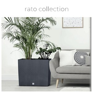 Fioriera da balcone RATO CASE, dimensioni (mm) 580x180x195, colore Bianco - Product Image 2