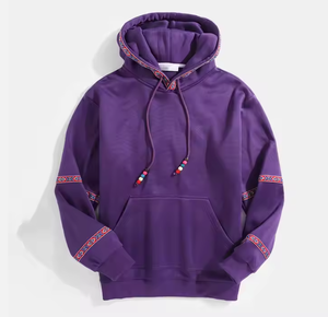 Sudadera con Capucha de Forro Polar para Hombre, Superventas, 100% Algodón, Transpirable, Diseño Sólido con Impresión Digital - Product Image 1