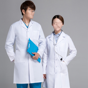 Batas de Laboratorio Profesionales de Algodón Médico Unisex para Hospitales - Product Image 6