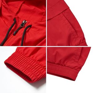 Eco Friendly Lightweight Running Windbreaker Track <b>Jacket</b> for Gym <b>Workout</b> Hiking and Pickleball Gym Top - Product Image 6