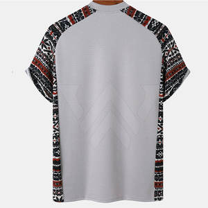 Nuevo diseño de camisetas de manga corta para hombre de algodón/fibra de bambú transpirable Casual adulto al por mayor - Product Image 2