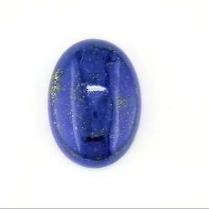 Meilleures ventes Belle 3A + Qualité Forme ovale 100% Lapis Lazuli Naturel Cabochon Pierres précieuses en vrac de Grossiste indien OEM - Product Image 1