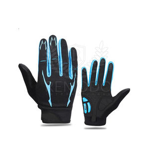 Gants de vélo professionnels à doigts complets écran tactile rembourré en gel gants de cyclisme à doigts complets personnalisés - Product Image 1