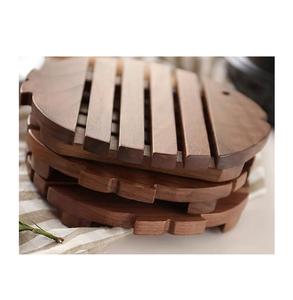 Remaches de madera hechos a mano color madera natural en forma de huevo resistente al calor soporte para ollas a precio competitivo - Product Image 6