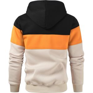 Sudadera con Capucha Oversize para Hombre, Casual, 2026, Otoño Invierno, 100% Algodón, Cálida, con Cierre, Secado Rápido, Transpirable, de Alta Calidad - Product Image 3