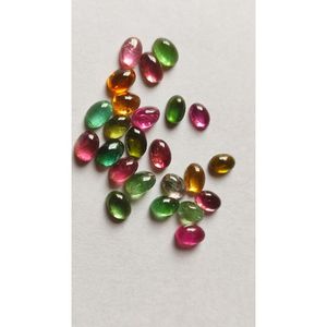 คุณภาพสูงเกรดสูงทรงรีหลวมควอตซ์ลูกปัดสร้อยคอได้รับการรับรองสีผสมอัญมณีธรรมชาติขนาด3-20มม. - Product Image 3