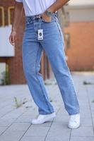 Jeans de Hombre, Corte Slim Fit Recto, Ecológicos, Vintage, Casuales, Elásticos, Cintura Media, Coloridos, Estilo Urbano, con Logotipo, Desgastados