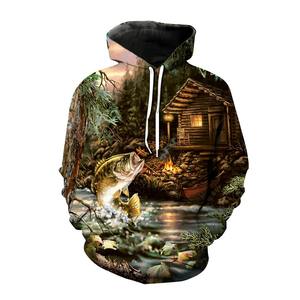 Sweat à capuche d'hiver doublé de sublimation de haute qualité, taille plus, logo personnalisé en gros, fabricants de tissu polaire, surdimensionné pour hommes - Product Image 3