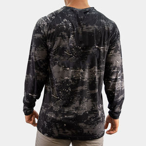 New Fashion Heat-Transfer Printed Breathable UPF 50 100% Polyester Hunting <b>Fish</b> Fishing Jersey Long Sleeve <b>T</b>-<b>Shirt</b> Made Pakistan - Product Image 2