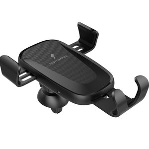 10W Wireless a carica rapida supporto per auto a gravità stile presa d'aria caricabatterie Qi universale per tutti i telefoni cellulari stazioni di ricarica - Product Image 5