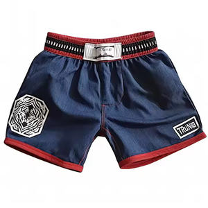 กางเกงต่อยมวยขาสั้น MMA กางเกงขาสั้นผ้าโพลีเอสเตอร์พิมพ์ลายดิจิทัลขนาดพลัสไซส์ปี2025 - Product Image 5