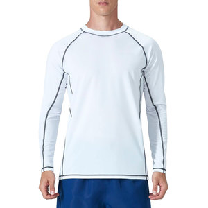Top Meilleure Qualité Conception Personnalisée Hommes Rash Guard En Gros À Manches Longues Pas Cher Prix Hommes Slim Fit Rash Guards À Vendre - Product Image 1