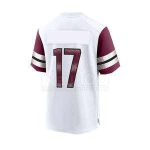 Camiseta de Fútbol Americano Hecha en Pakistán y Pantalones Cortos de Sublimación, Color Personalizado, Camiseta de Fútbol Americano - Product Image 2