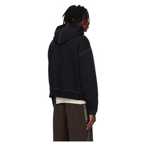 Ropa de Calle de Alta Calidad Personalizada de Fábrica OEM, Ajuste Regular, Hombros Caídos, Pedrería, Invierno, Ecológica, 100% Algodón - Product Image 1