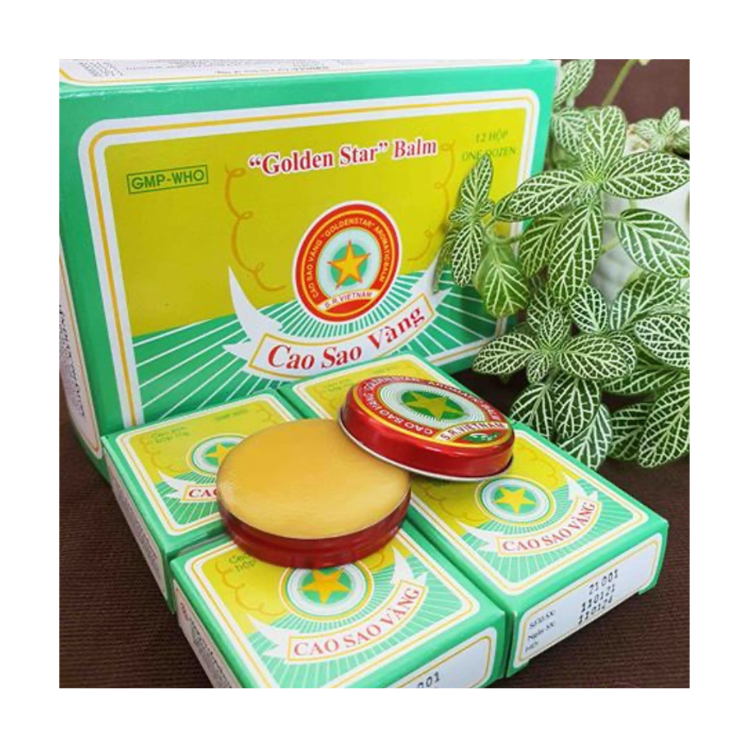 Bulk Supply Golden Star Aromatic Ointment 4g Red Tin for Traditional Home Use and Outdoor Activity Comfort