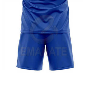 Conjunto de Ropa Deportiva de Fútbol Elástica y Resistente, Teñida en Prenda, Color Personalizado, Shorts y Camiseta de Fútbol Sublimados, 100% Poliéster, Traje de Entrenamiento - Product Image 6