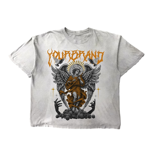 Camisetas lavadas con ácido para hombre de nuevo diseño al por mayor camisetas blancas lisas de algodón 100% de alta calidad camisetas para hombre servicio OEM - Product Image 4